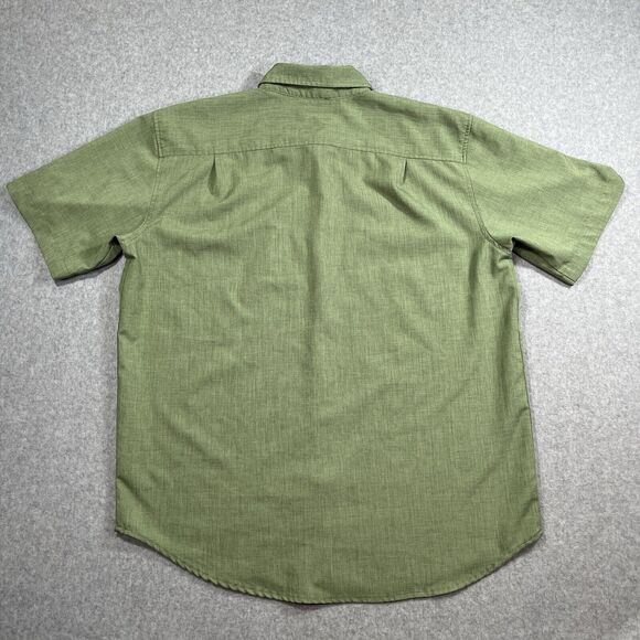 Orvis Men's Green Short Sleeve Button Down Shirt 1369167 Size Large L - Picture 9 of 9